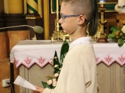 Rozpoczęcie przygotowania do I Komunii Świętej i poświęcenie darów dzieci komunijnych, 21.09.2025